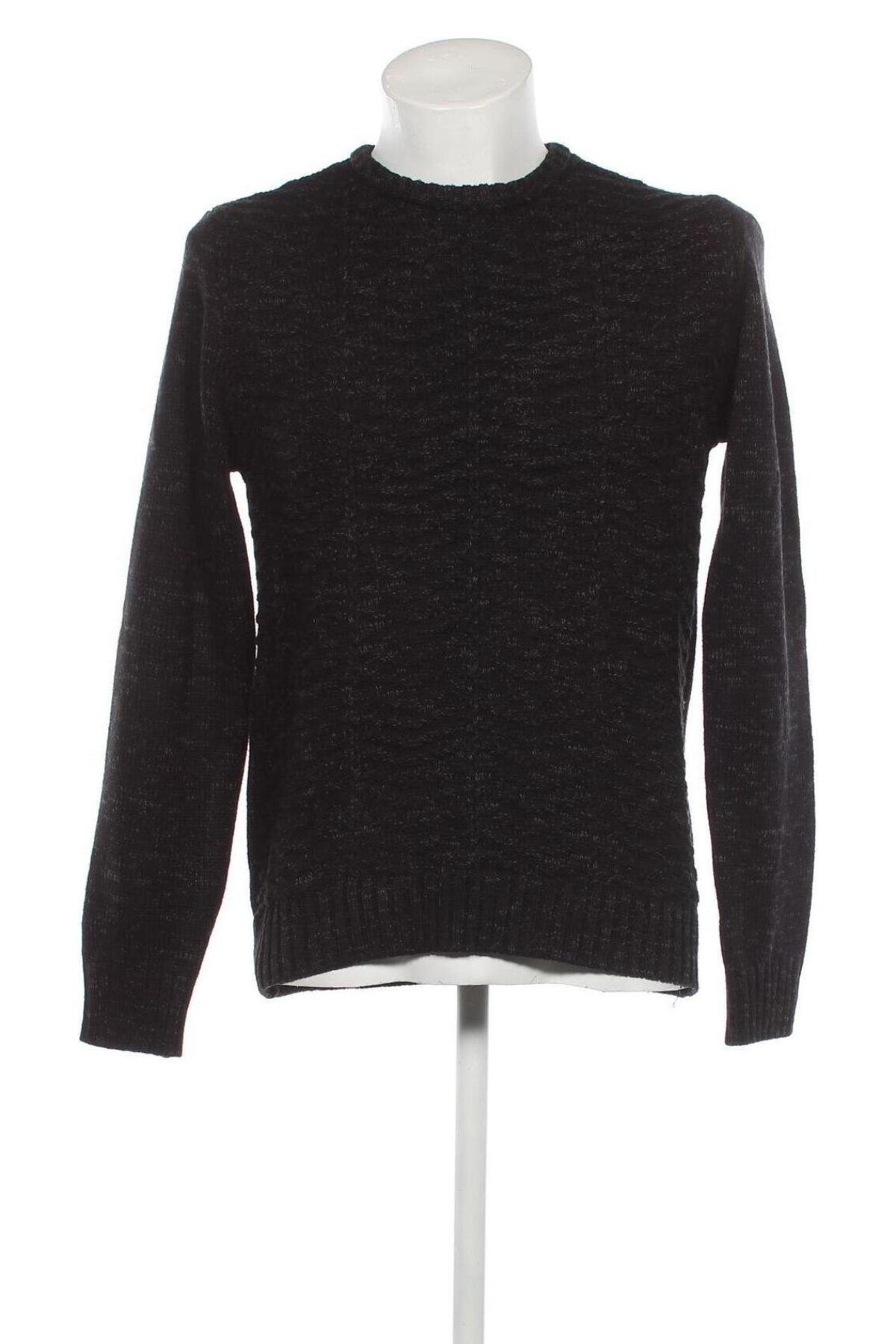 Мъжки пуловер Jean Pascale, Размер M, Цвят Черен, Цена 8,99 лв.