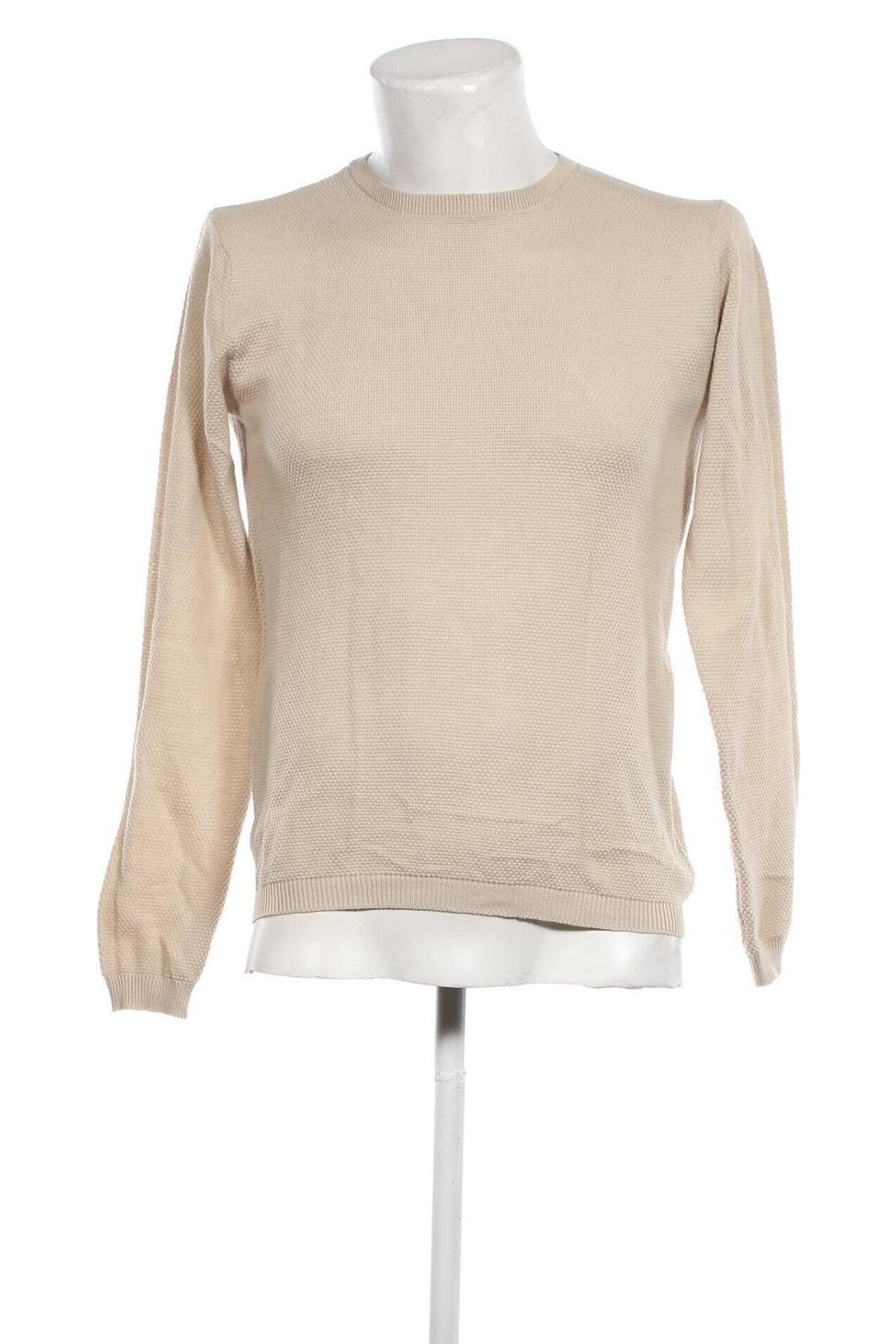 Ανδρικό πουλόβερ Jean Pascale, Μέγεθος M, Χρώμα  Μπέζ, Τιμή 4,49 €