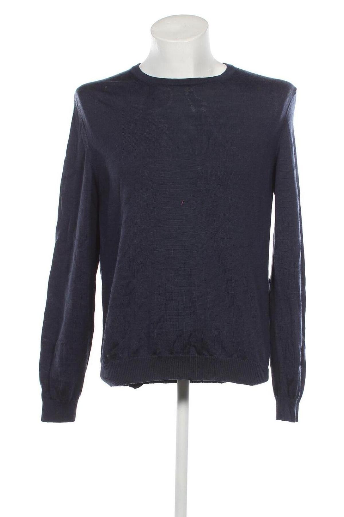 Ανδρικό πουλόβερ Maerz Muenchen, Μέγεθος L, Χρώμα Μπλέ, Τιμή 42,06 €