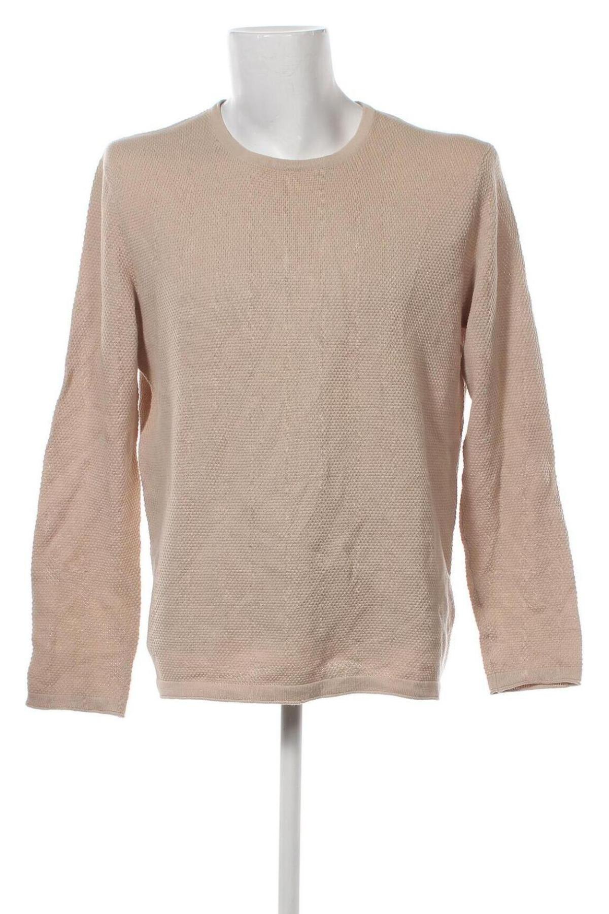 Herrenpullover Only & Sons, Größe XXL, Farbe Beige, Preis € 10,70