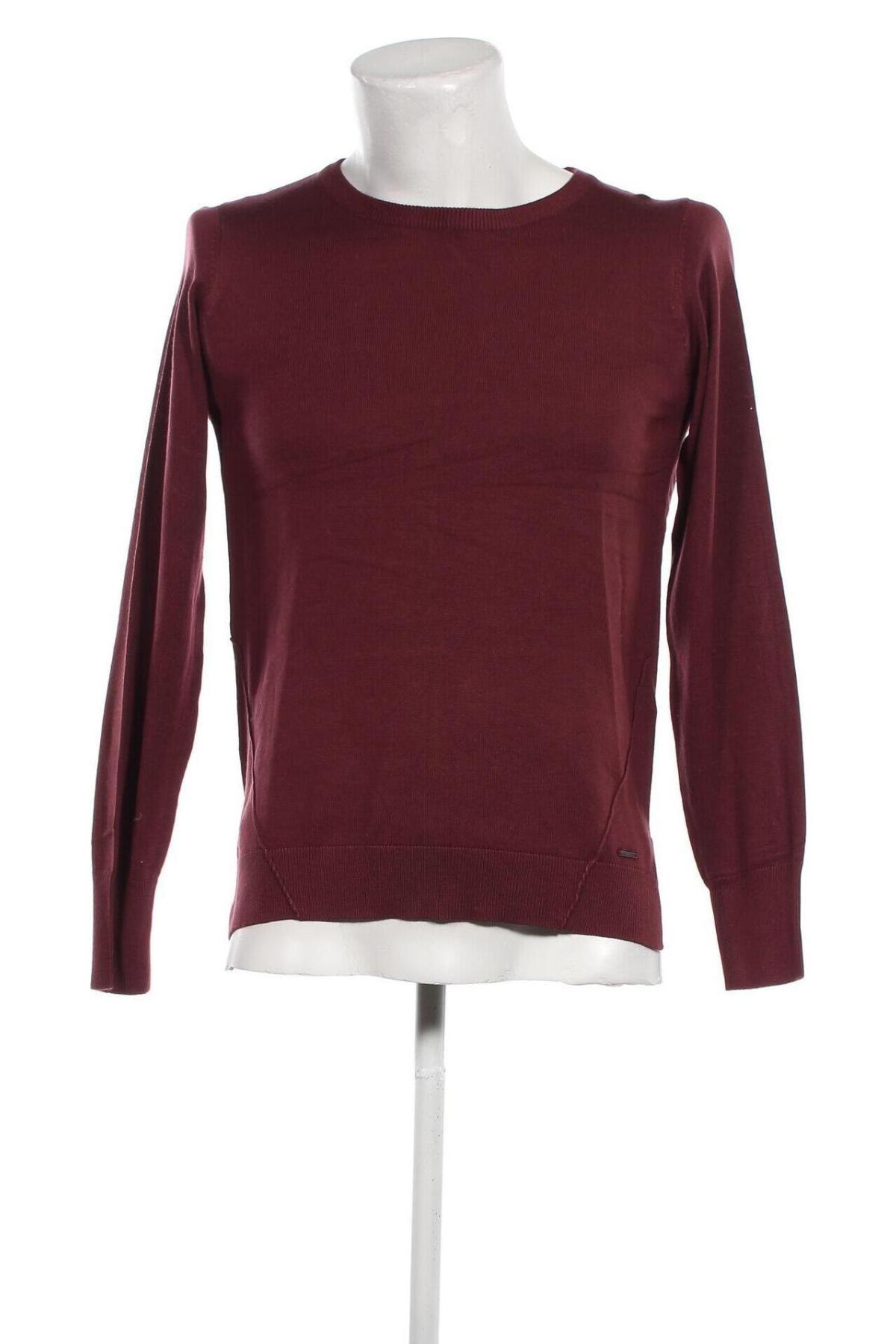 Ανδρικό πουλόβερ Oxmo, Μέγεθος S, Χρώμα Κόκκινο, Τιμή 10,20 €