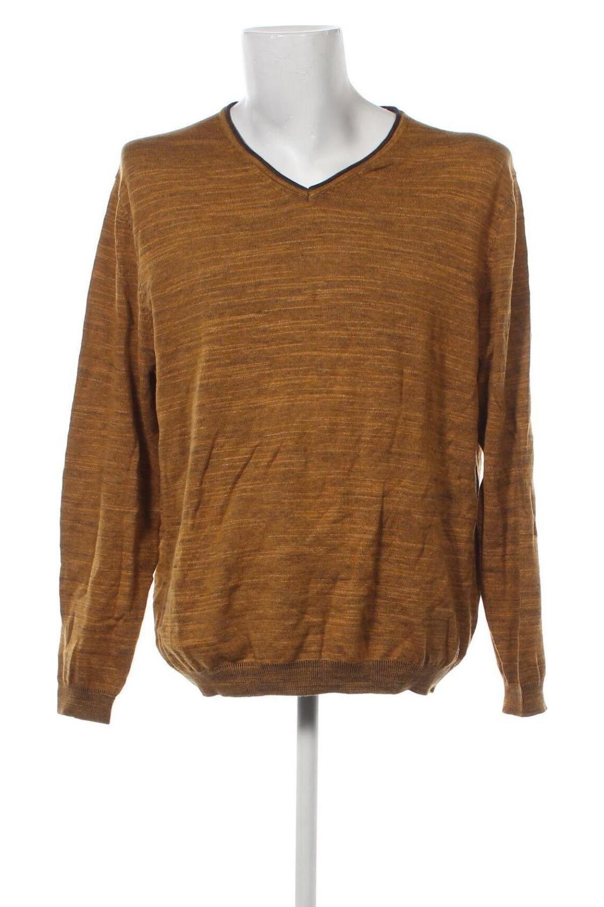 Мъжки пуловер Pierre Cardin, Размер XXL, Цвят Кафяв, Цена 29,04 лв.
