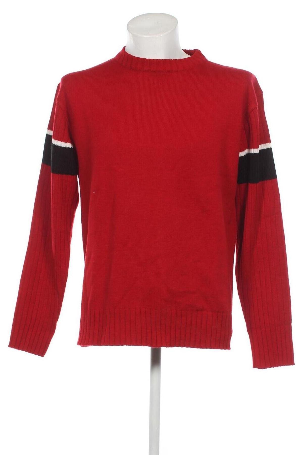 Ανδρικό πουλόβερ Port Louis, Μέγεθος XL, Χρώμα Κόκκινο, Τιμή 8,97 €