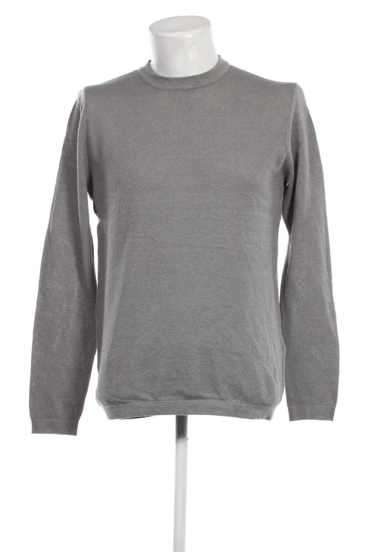 Ανδρικό πουλόβερ Selected Homme, Μέγεθος L, Χρώμα Γκρί, Τιμή 12,27 €