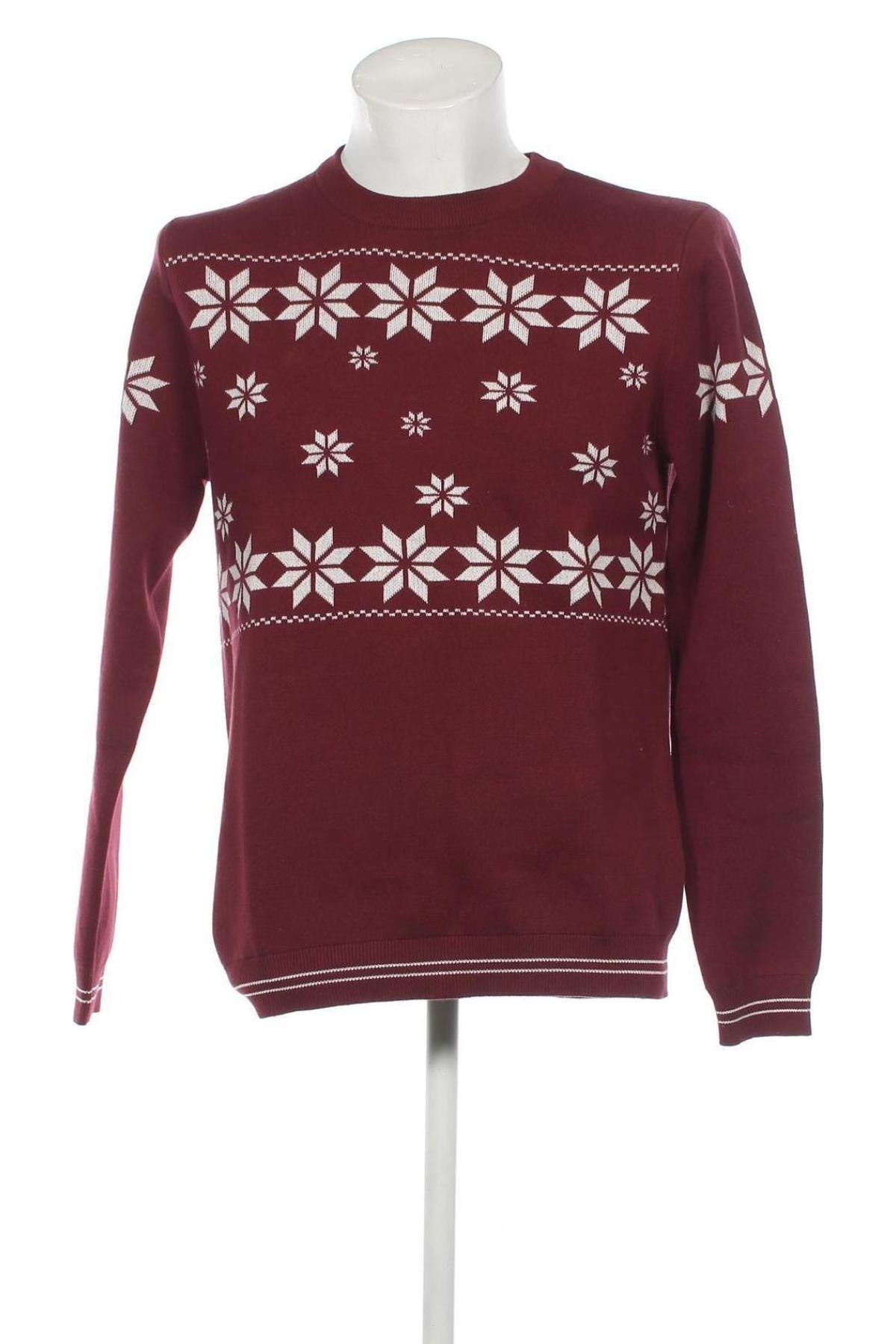 Мъжки пуловер Selected Homme, Размер L, Цвят Червен, Цена 20,40 лв.