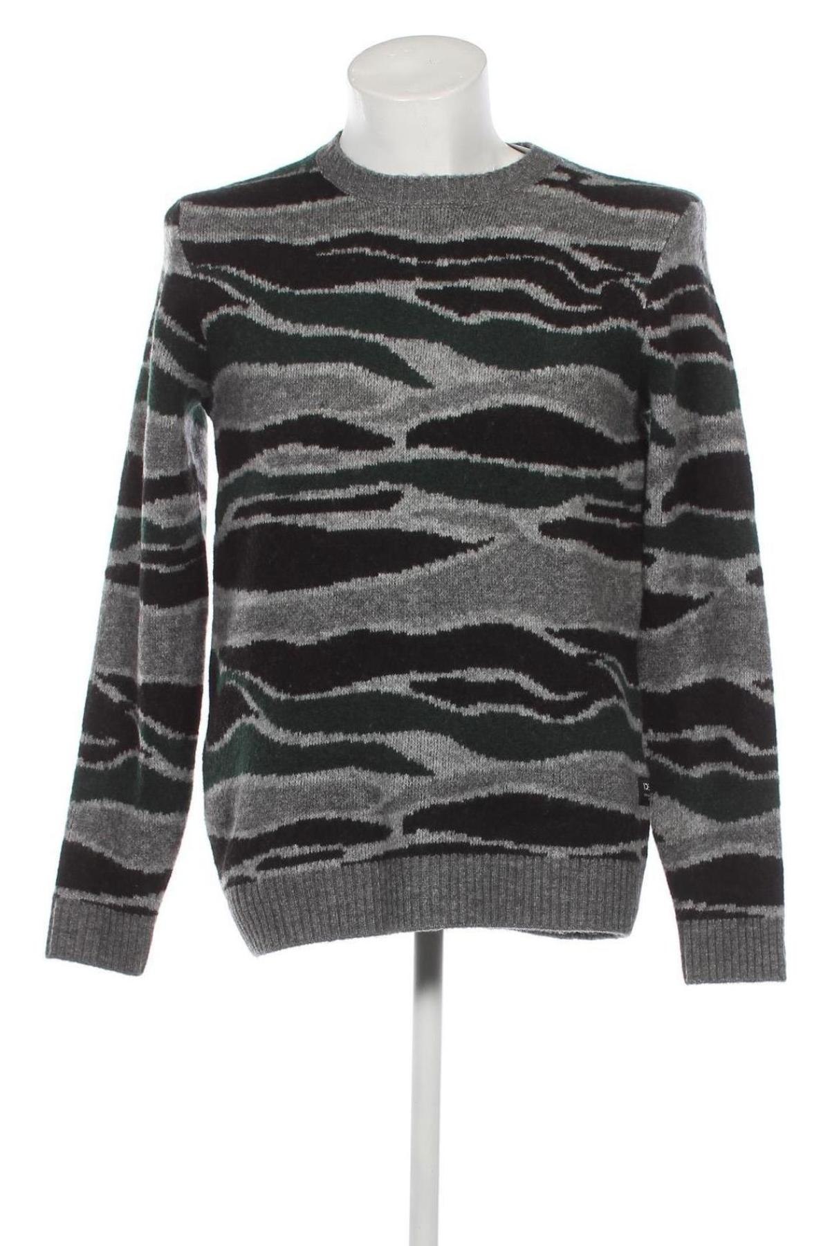 Ανδρικό πουλόβερ Tom Tailor, Μέγεθος M, Χρώμα Πολύχρωμο, Τιμή 5,94 €