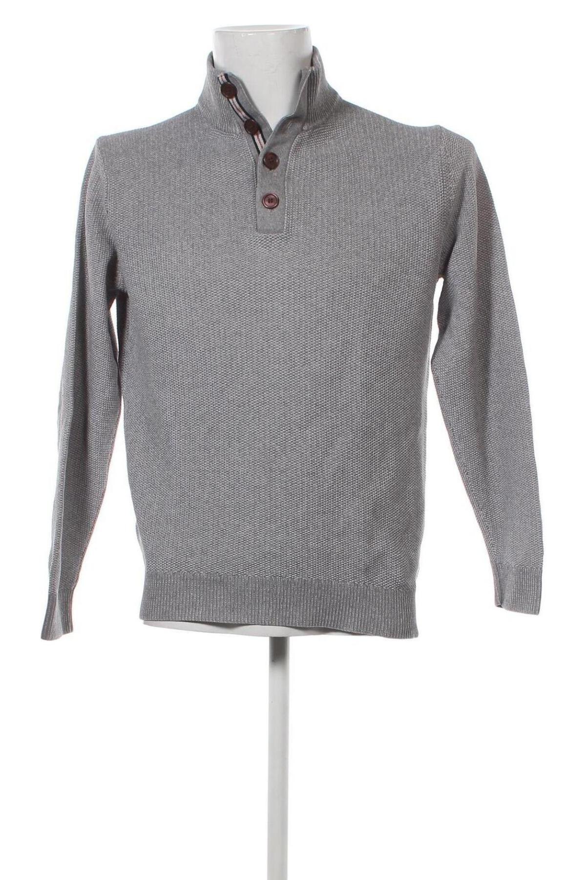 Мъжки пуловер Tommy Hilfiger, Размер L, Цвят Сив, Цена 61,20 лв.