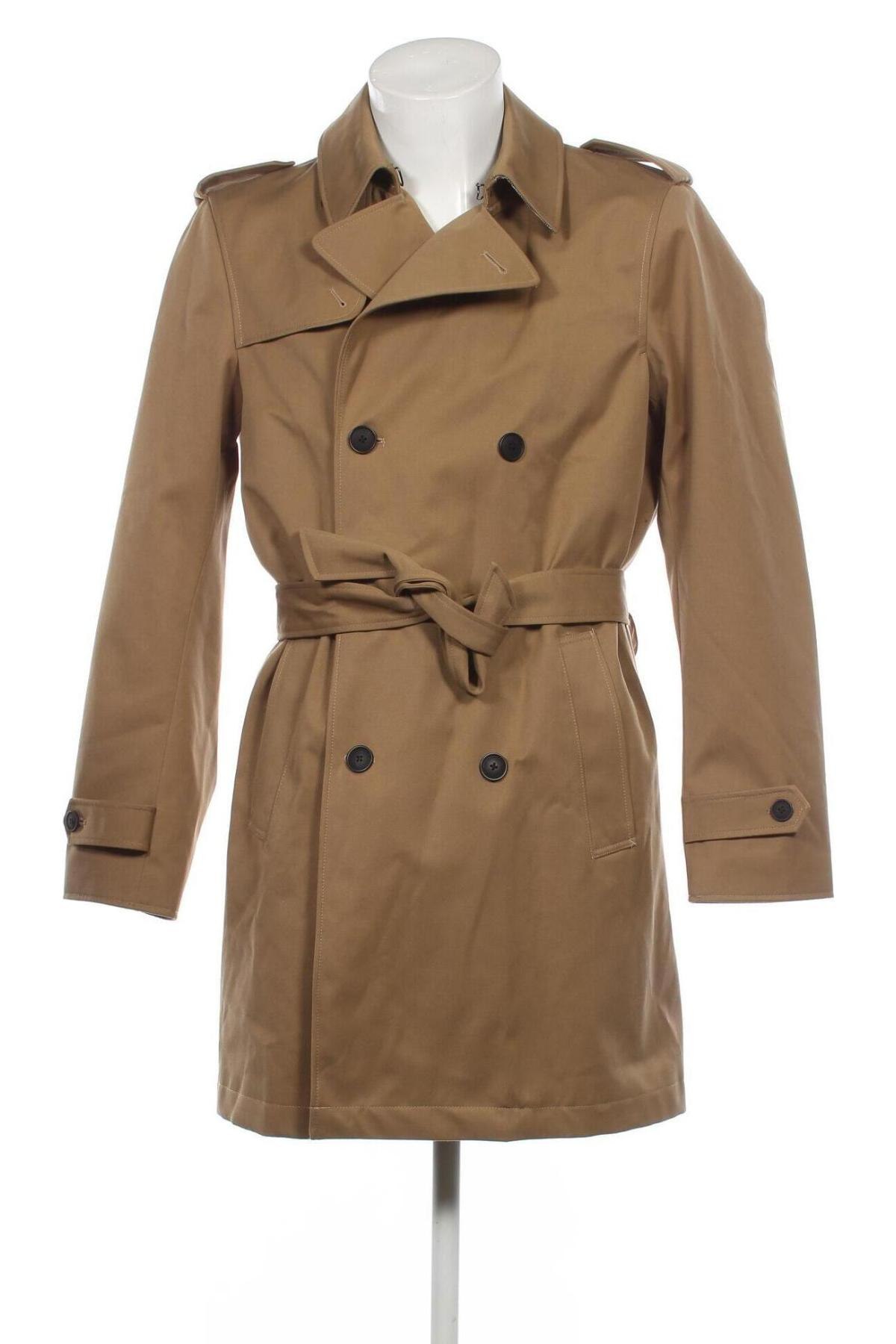 Pánsky prechodný kabát  Selected Homme, Veľkosť S, Farba Béžová, Cena  67,55 €