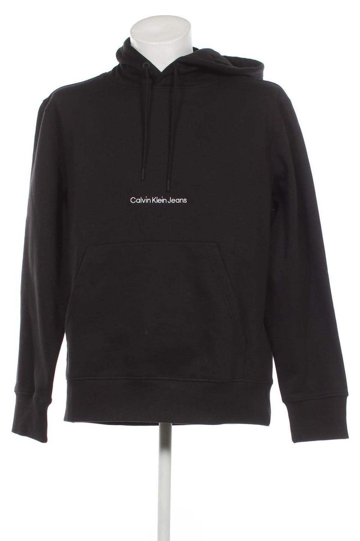 Ανδρικό φούτερ Calvin Klein Jeans, Μέγεθος XXL, Χρώμα Μαύρο, Τιμή 53,26 €