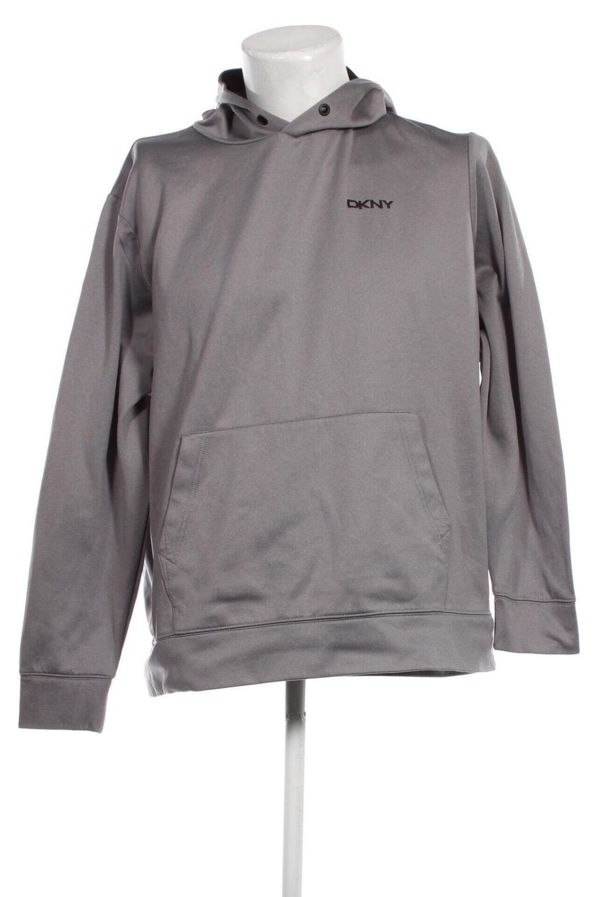 Ανδρικό φούτερ DKNY, Μέγεθος XL, Χρώμα Γκρί, Τιμή 25,72 €