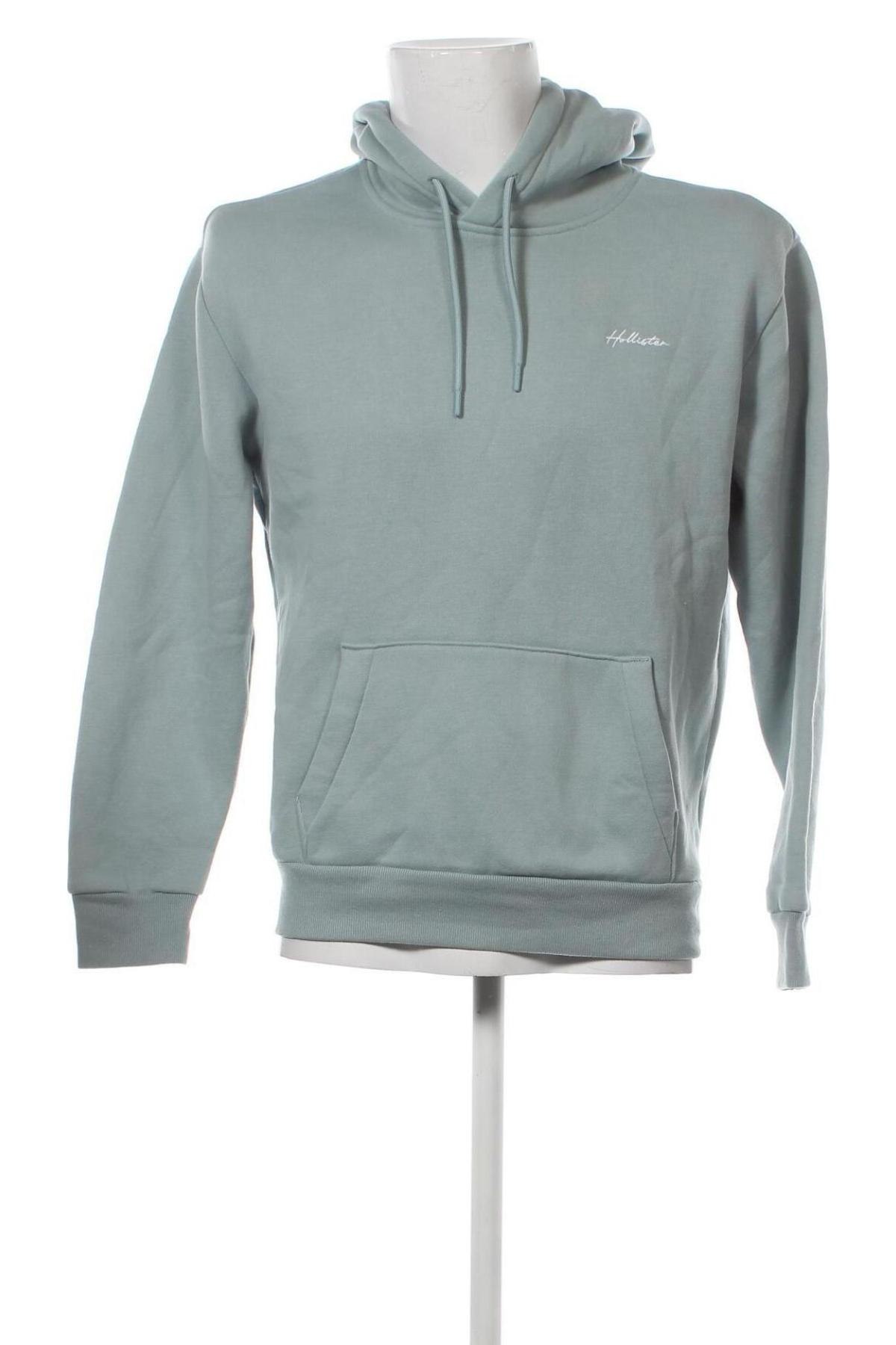 Herren Sweatshirt Hollister, Größe S, Farbe Grün, Preis 26,91 €