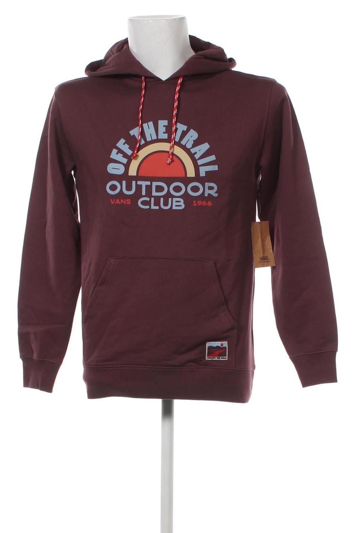 Herren Sweatshirt Vans, Größe S, Farbe Rot, Preis € 19,59