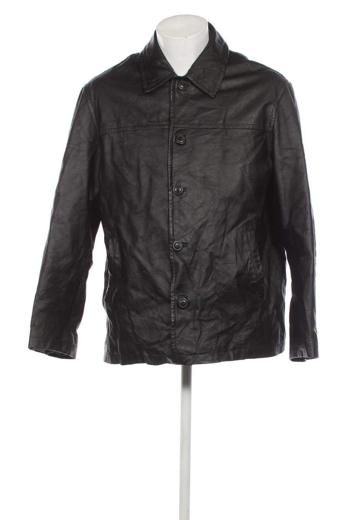 Pánská kožená bunda , Velikost XXL, Barva Černá, Cena  1 399,00 Kč