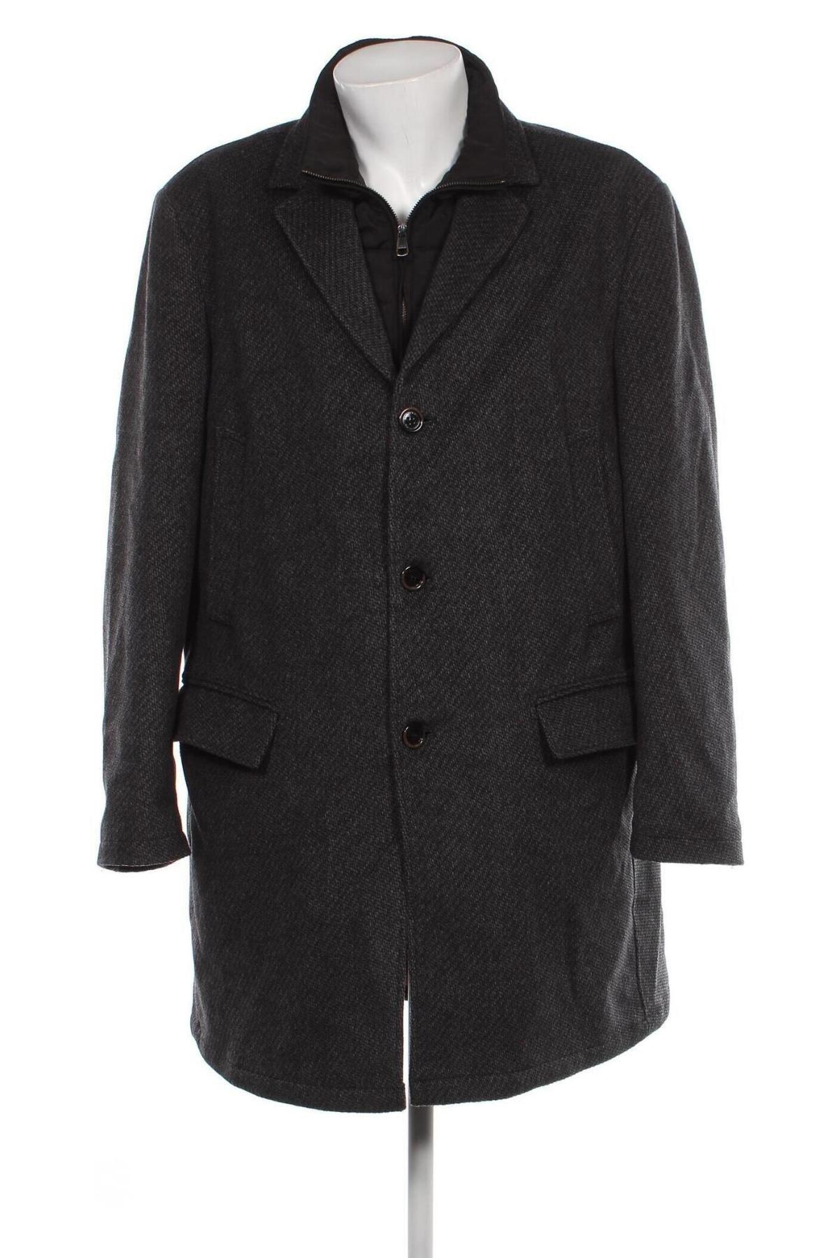 Мъжко палто Pierre Cardin, Размер XXL, Цвят Черен, Цена 29,20 лв.