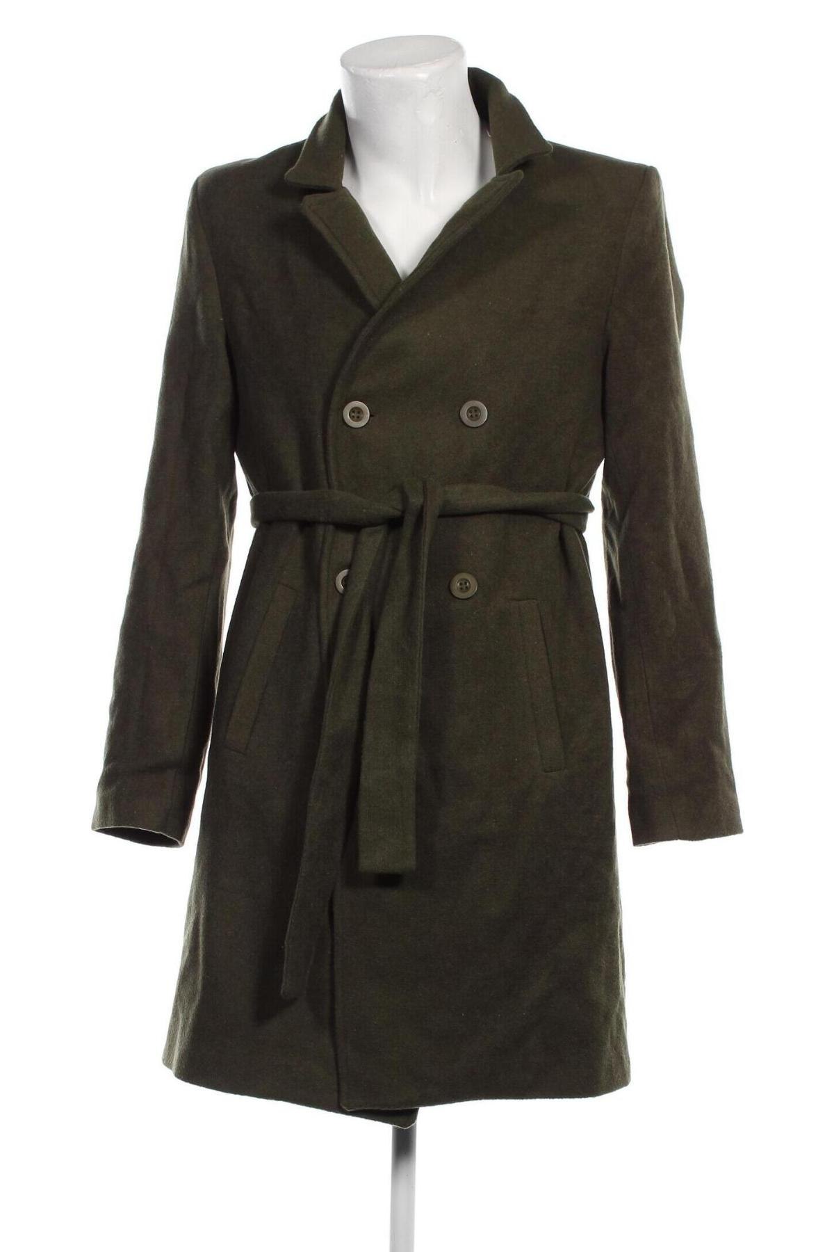 Ανδρικά παλτό Trendyol, Μέγεθος S, Χρώμα Πράσινο, Τιμή 10,17 €