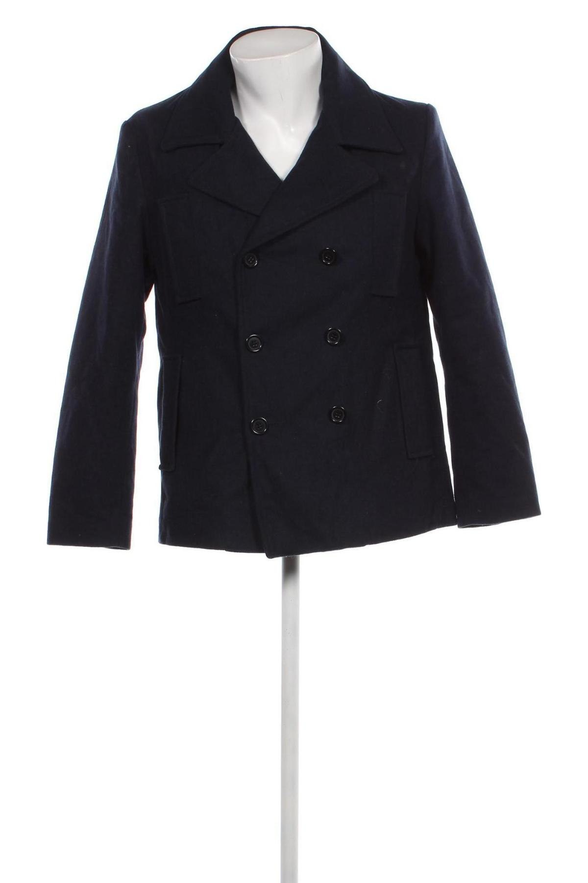Ανδρικά παλτό Your Turn, Μέγεθος S, Χρώμα Μπλέ, Τιμή 10,11 €