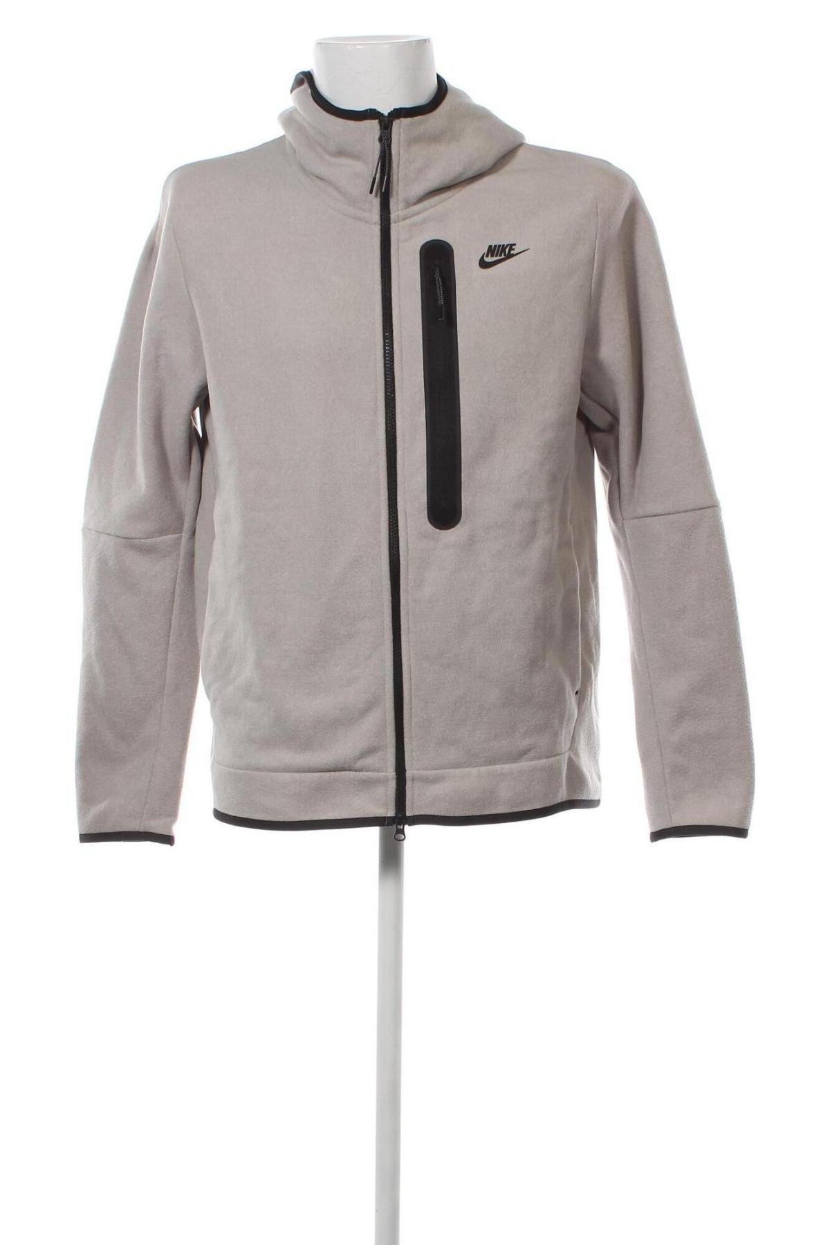 Мъжко поларено яке Nike, Размер L, Цвят Сив, Цена 204,00 лв.