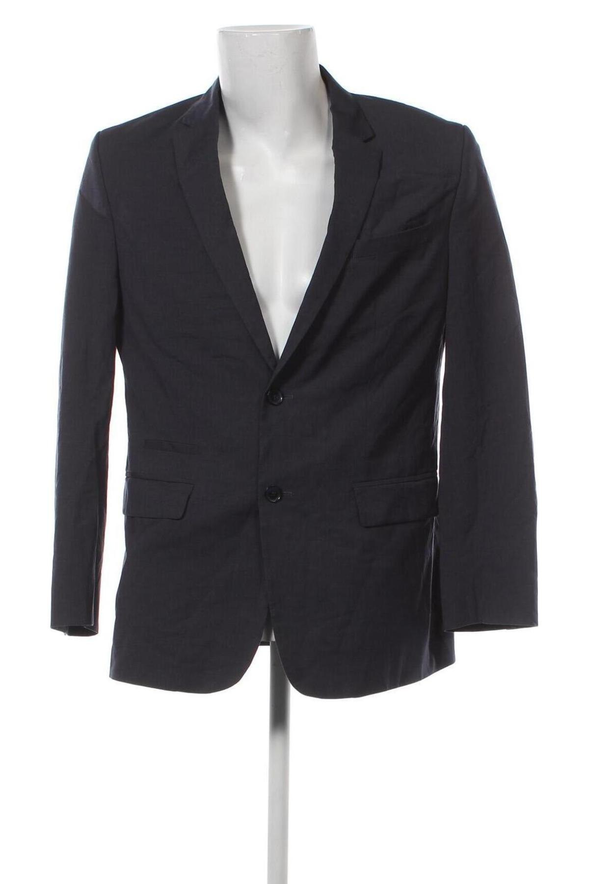 Ανδρικό σακάκι Calvin Klein, Μέγεθος L, Χρώμα Μπλέ, Τιμή 50,10 €