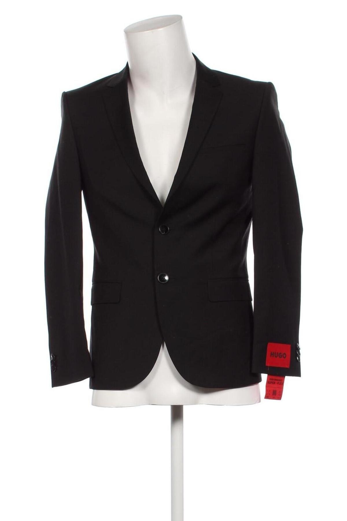 Ανδρικό σακάκι Hugo Boss, Μέγεθος M, Χρώμα Μαύρο, Τιμή 199,48 €