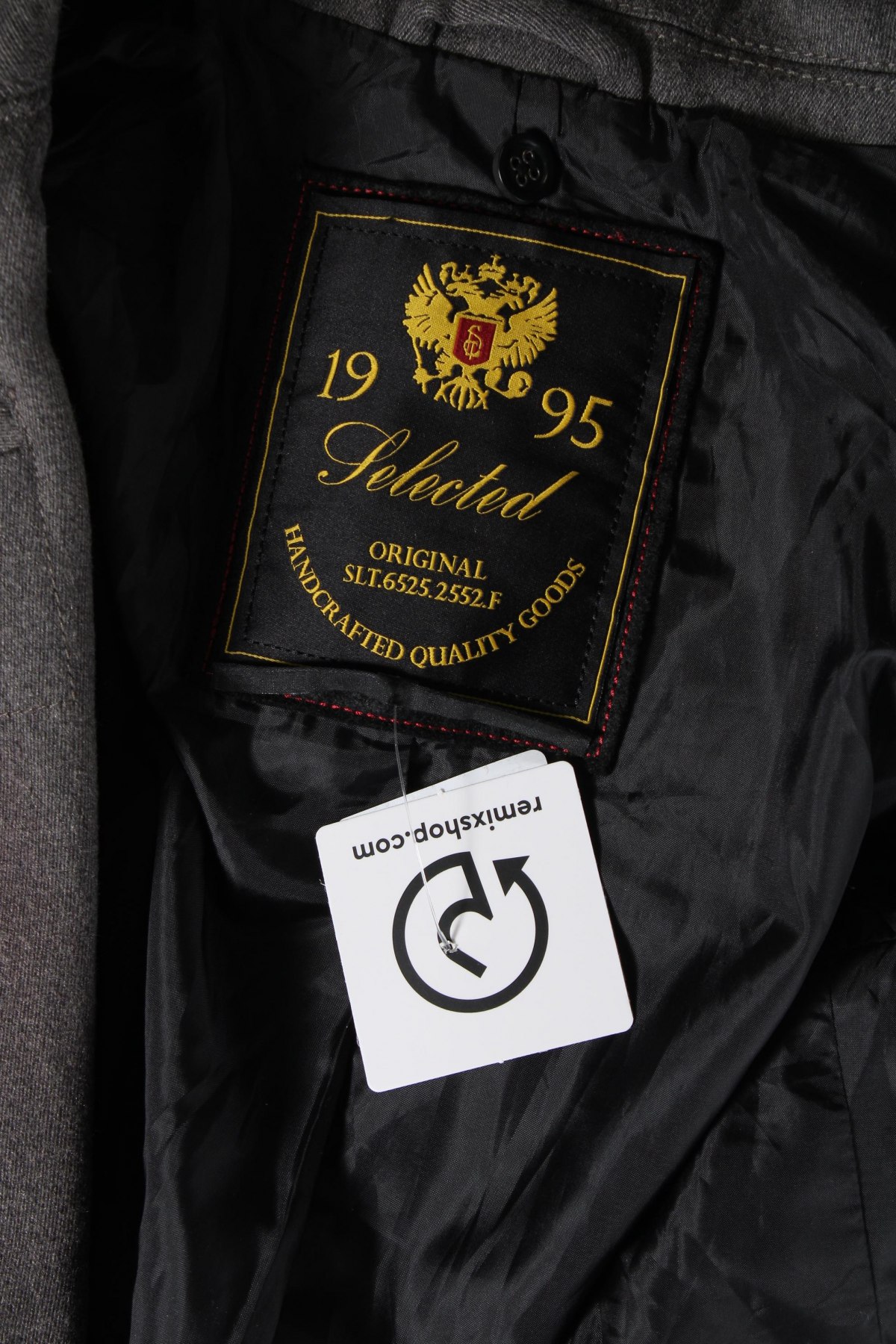 Ανδρικό σακάκι Selected, Μέγεθος L, Χρώμα Γκρί, Τιμή 25,05 €