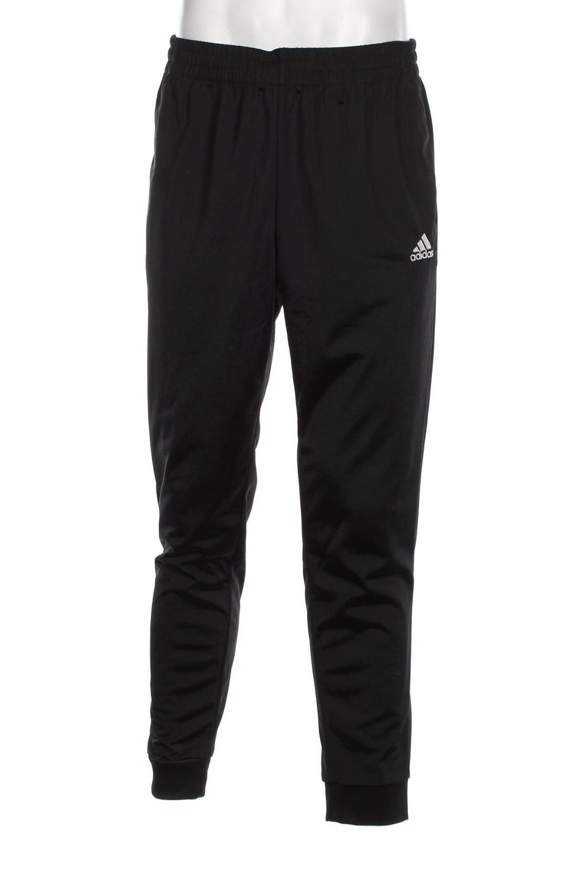 Pantaloni trening de bărbați Adidas, Mărime L, Culoare Negru, Preț 286,18 Lei