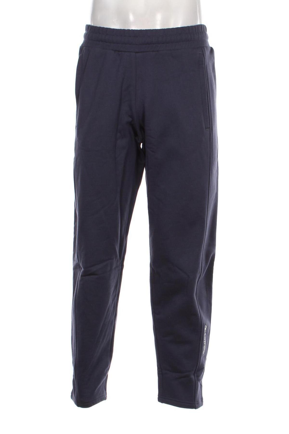 Pantaloni trening de bărbați Adidas Originals, Mărime M, Culoare Albastru, Preț 257,56 Lei
