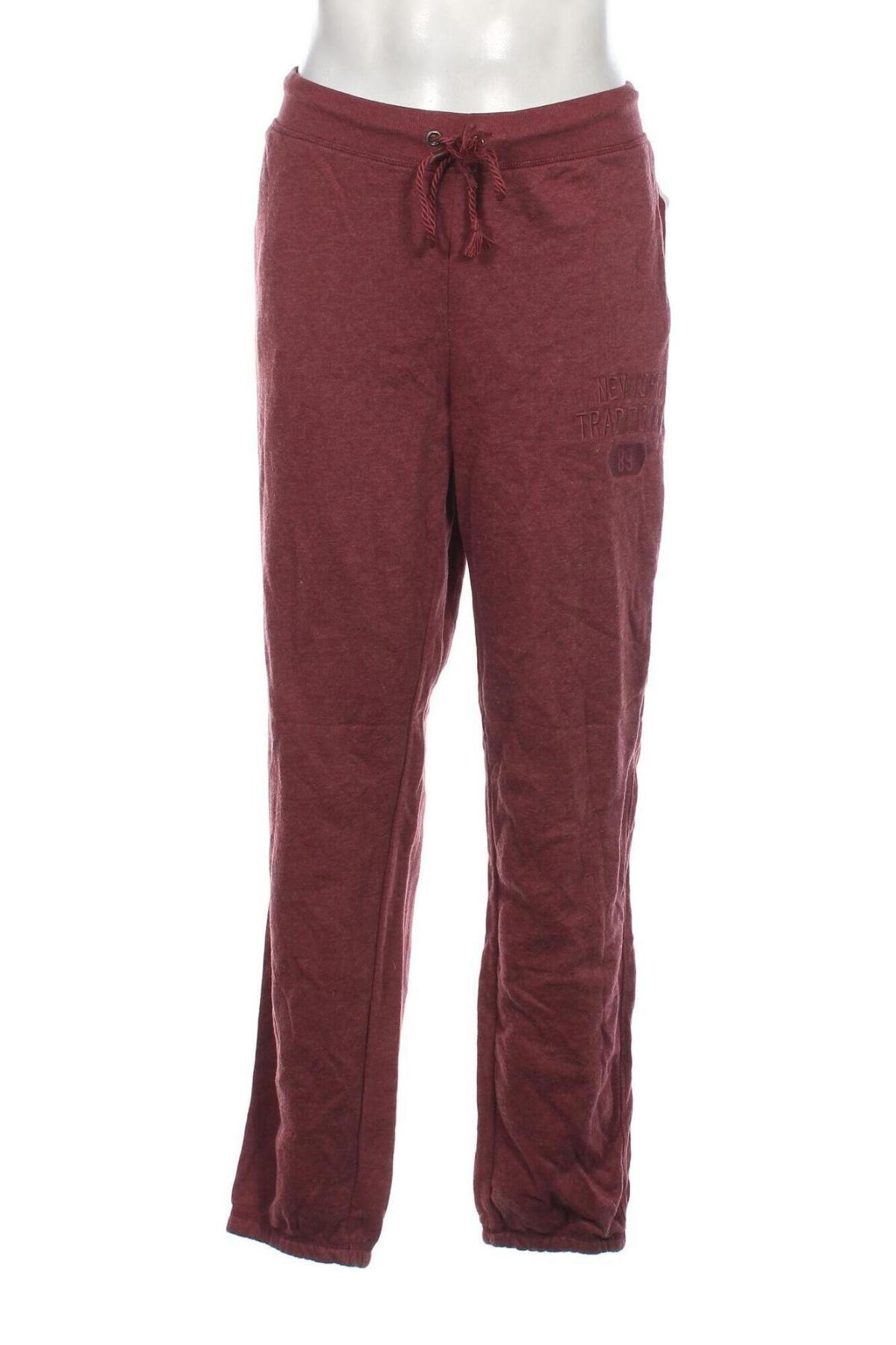 Pantaloni trening de bărbați Livergy, Mărime XL, Culoare Roșu, Preț 95,39 Lei