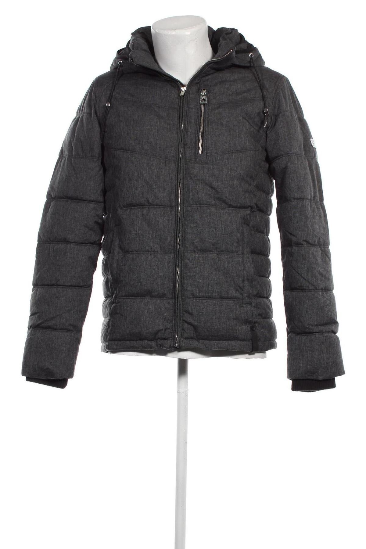 Herrenjacke Indigo, Größe M, Farbe Grau, Preis 28,49 €