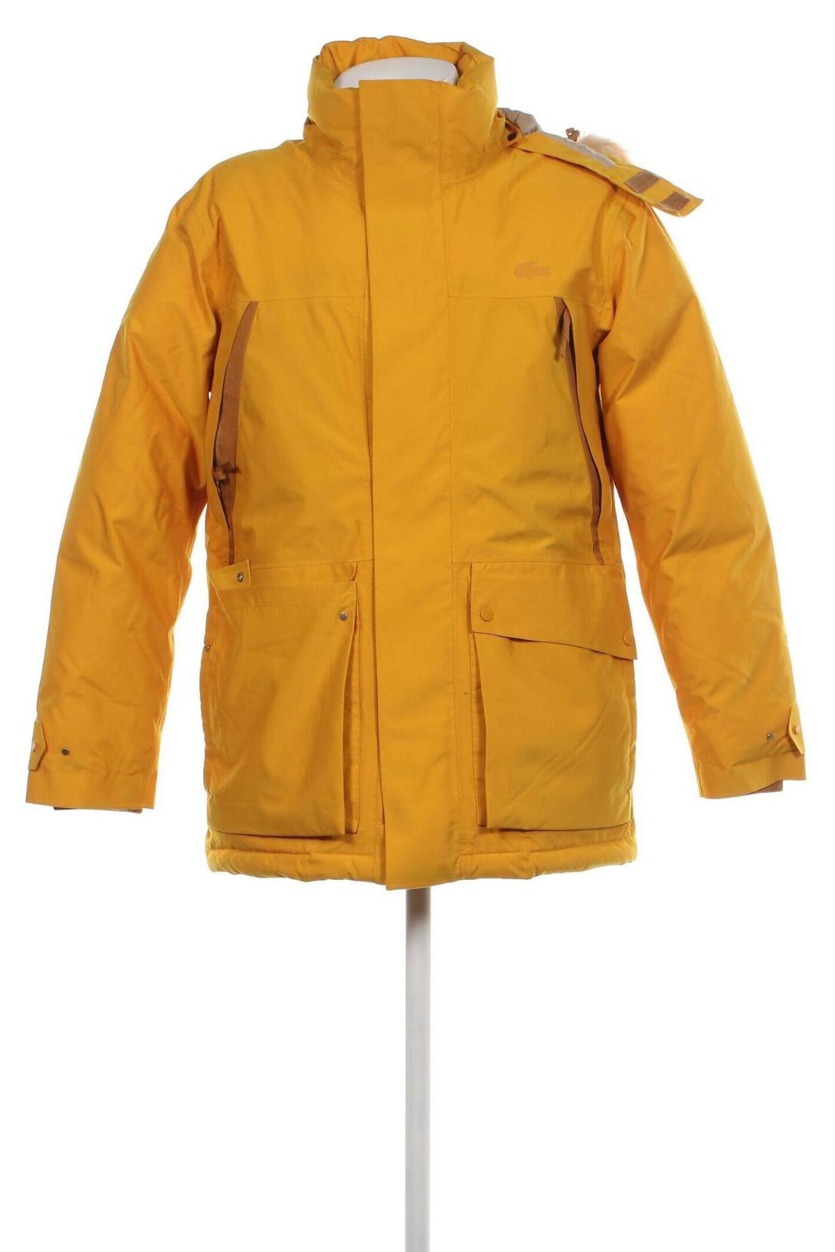 Ανδρικό μπουφάν Lacoste, Μέγεθος M, Χρώμα Κίτρινο, Τιμή 91,50 €