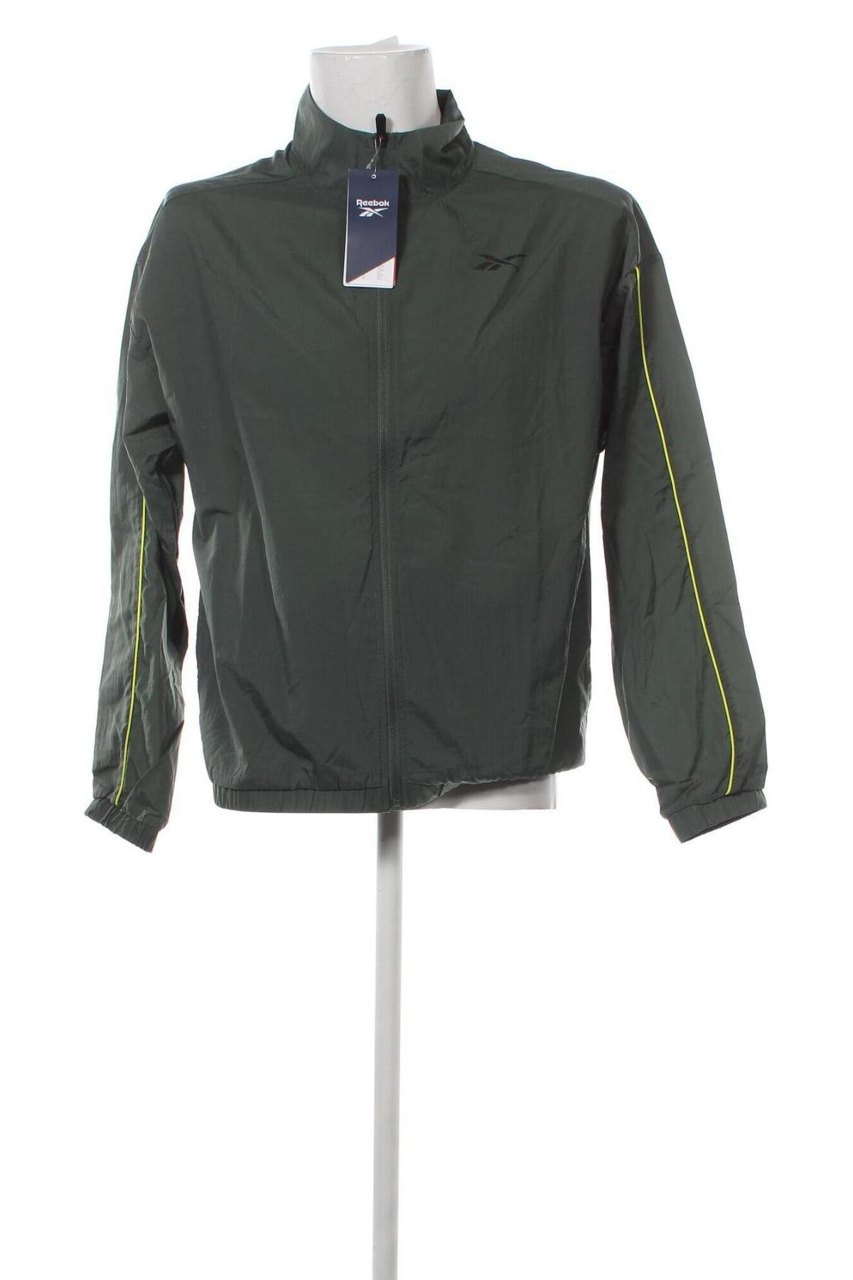Ανδρικό μπουφάν Reebok, Μέγεθος M, Χρώμα Πράσινο, Τιμή 34,70 €