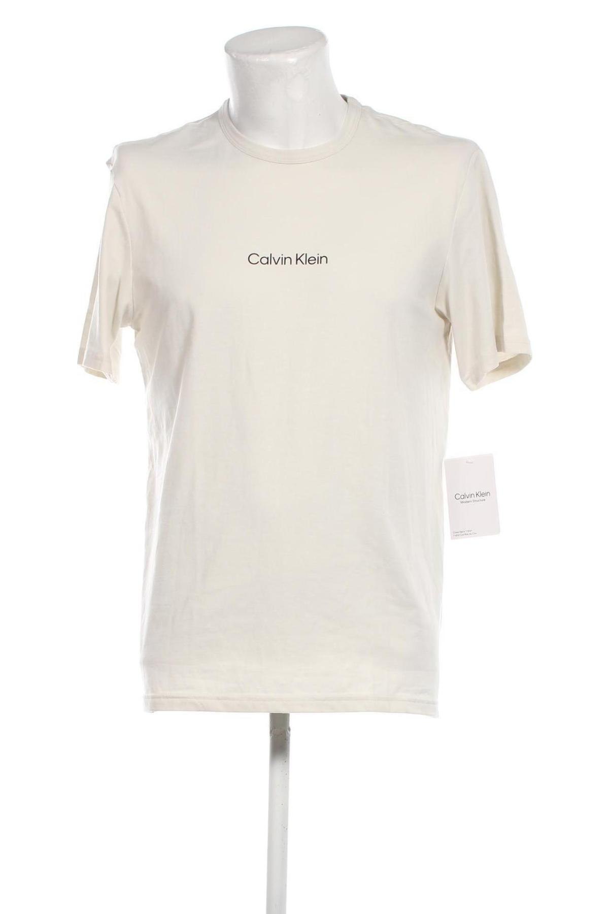 Pijama Calvin Klein Sleepwear, Mărime M, Culoare Bej, Preț 130,74 Lei