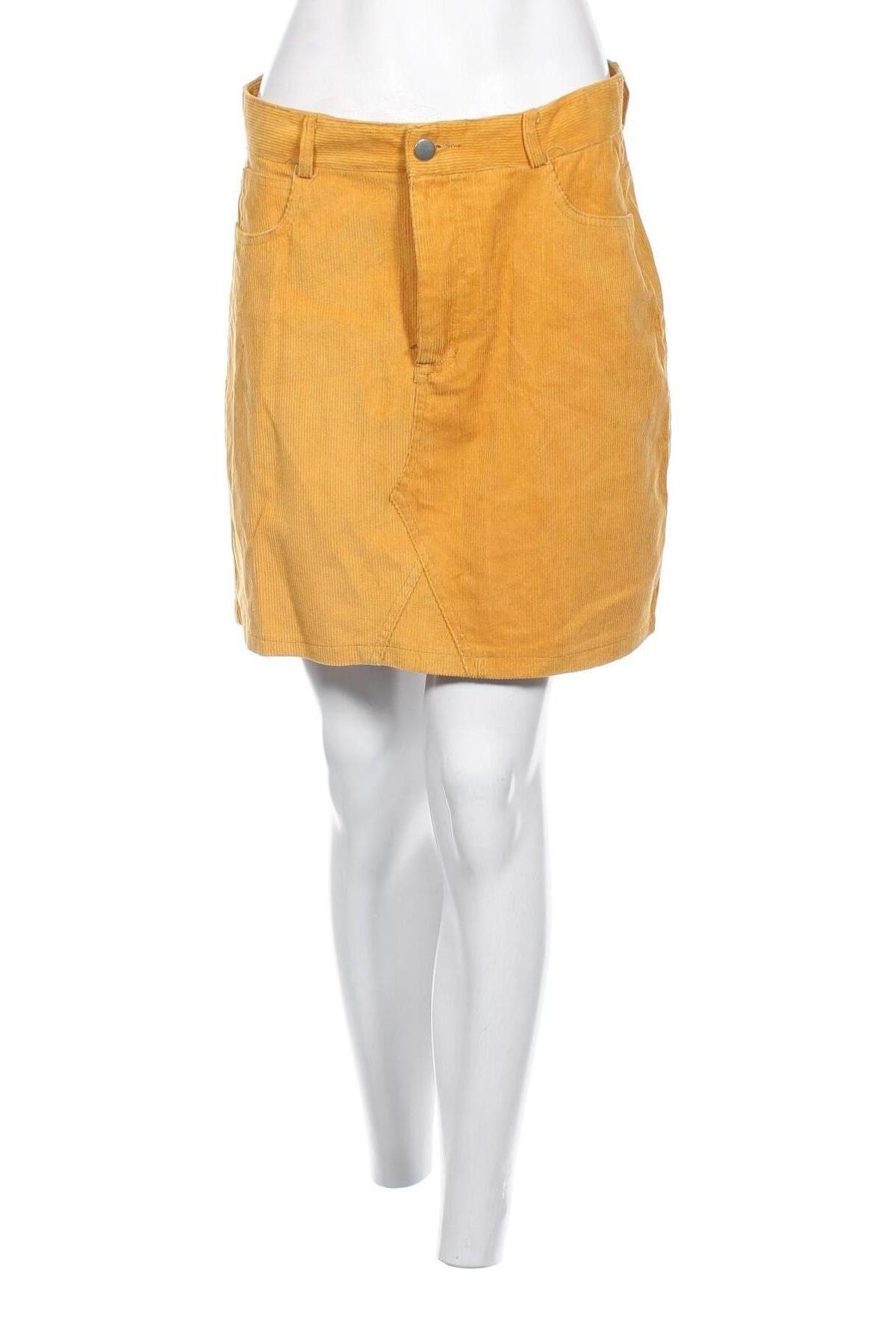 Φούστα, Μέγεθος XL, Χρώμα Κίτρινο, Τιμή 2,87 €