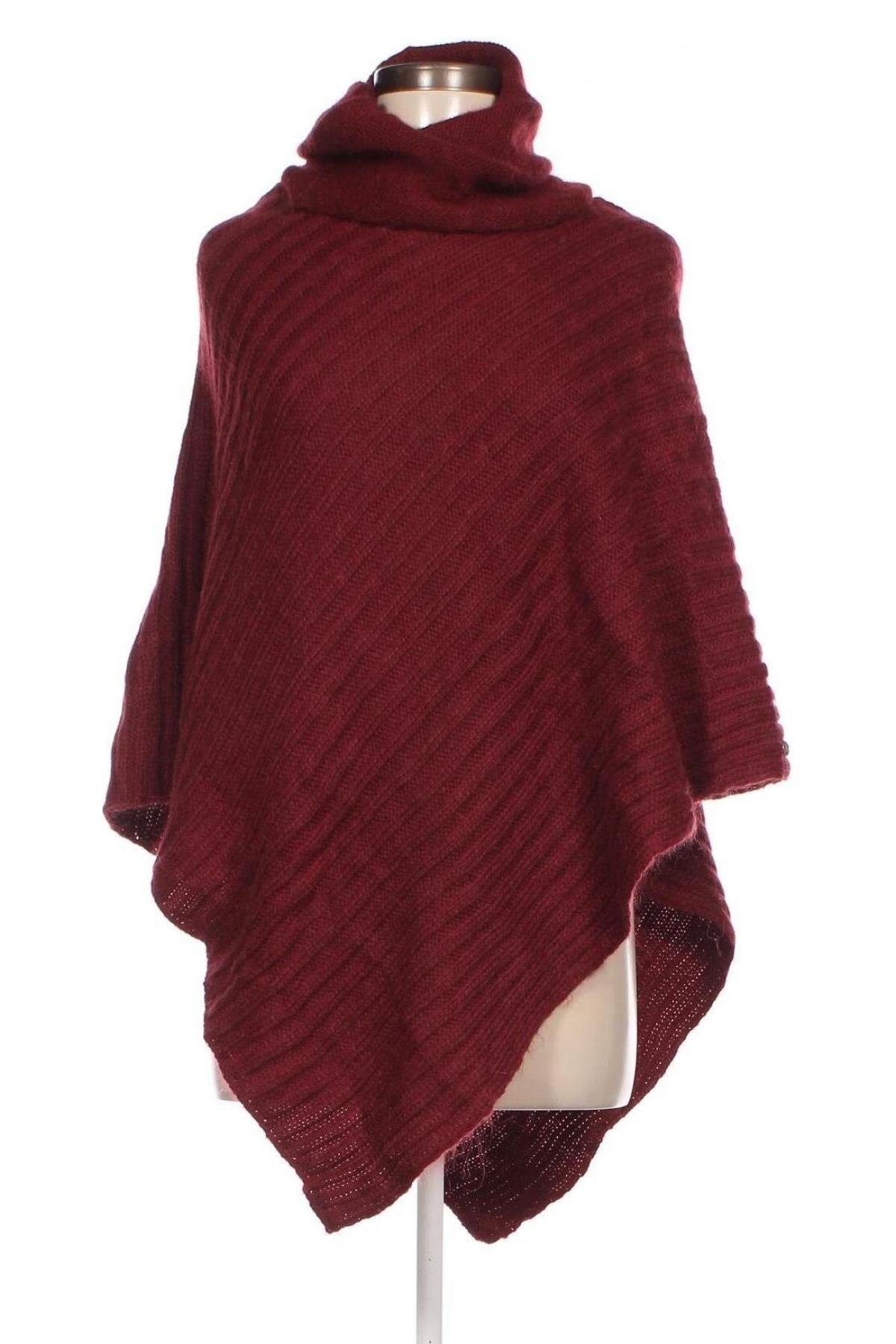 Poncho, Größe M, Farbe Rot, Preis € 10,32