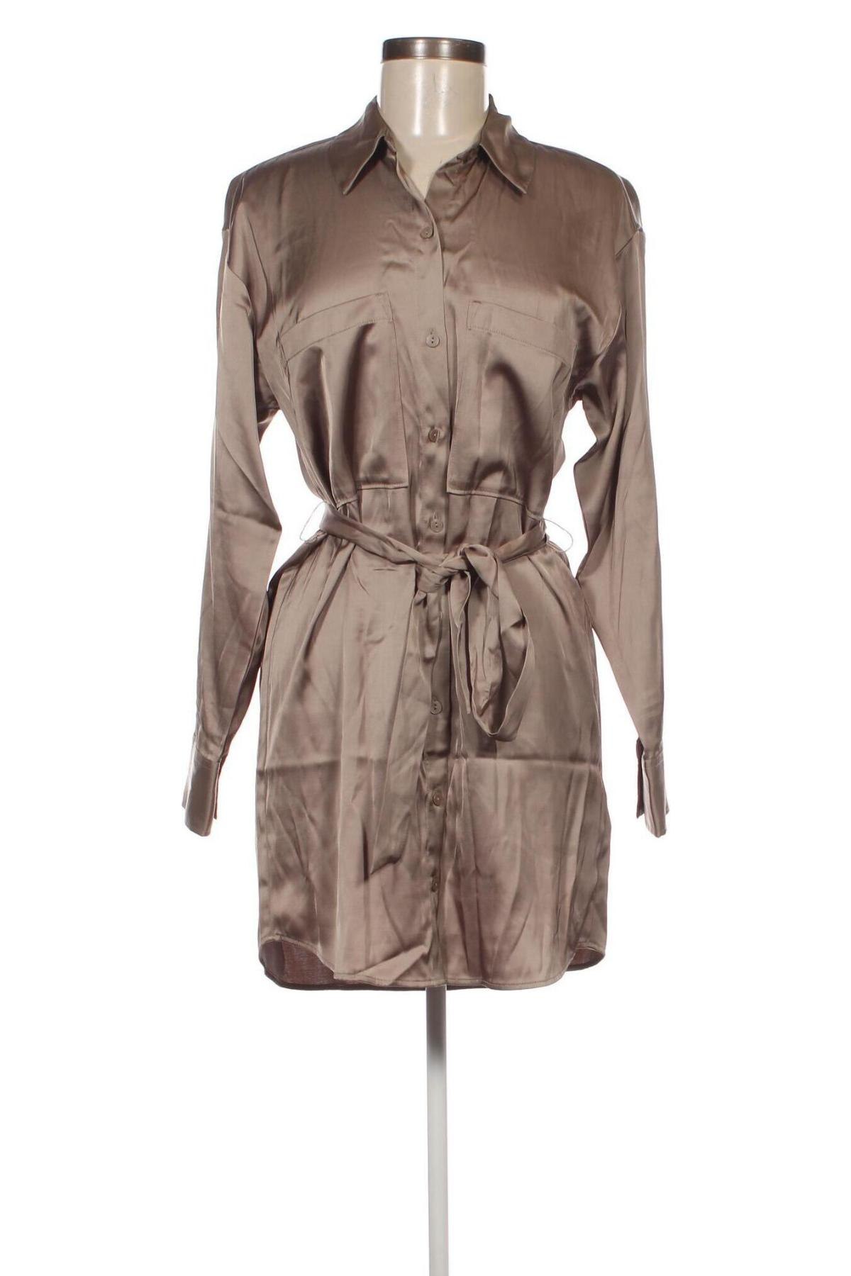 Kleid Abercrombie & Fitch, Größe S, Farbe Beige, Preis 90,21 €