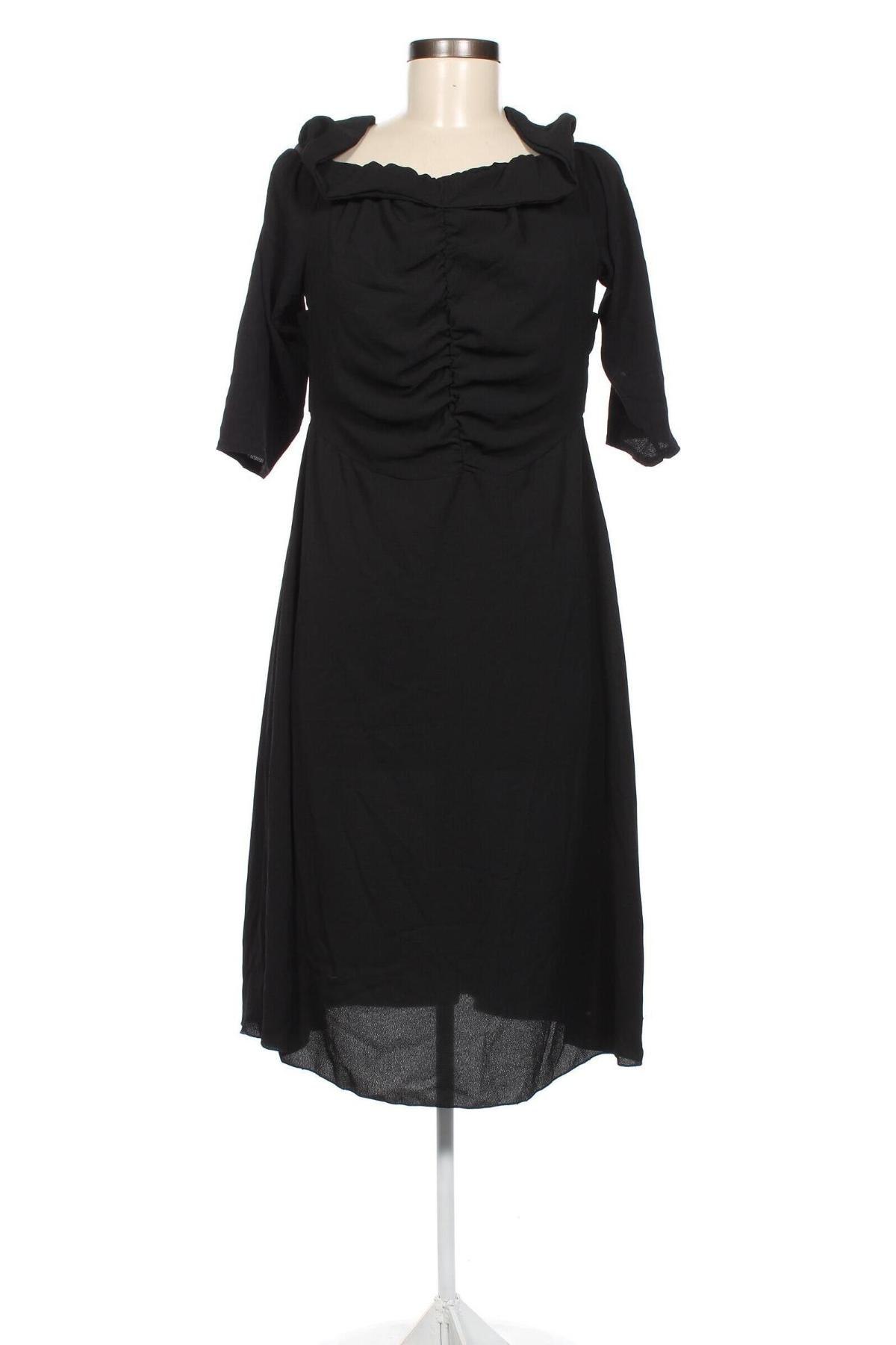 Kleid Boohoo, Größe L, Farbe Schwarz, Preis 29,68 €