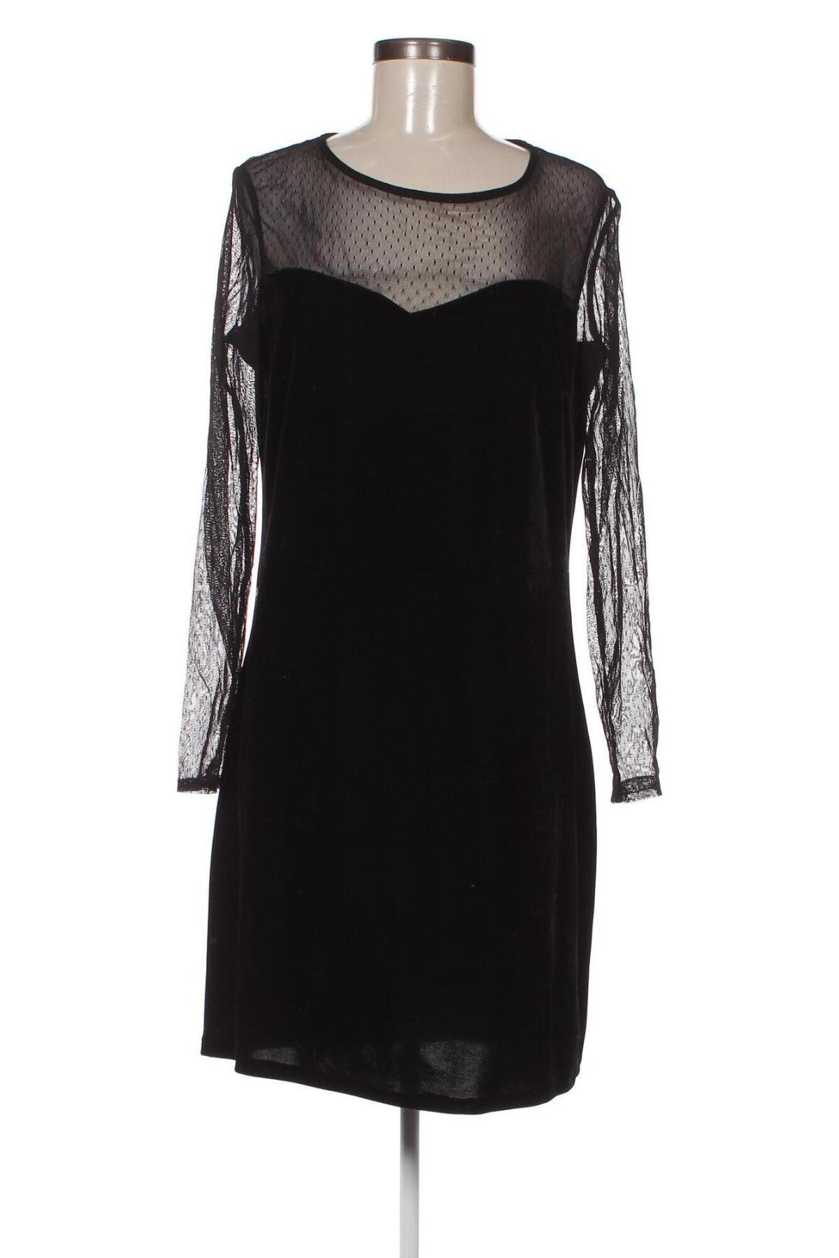 Šaty  Laura Torelli, Veľkosť M, Farba Čierna, Cena  3,95 €
