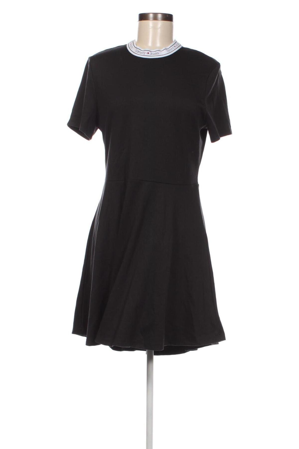 Kleid Tommy Jeans, Größe XL, Farbe Schwarz, Preis 133,51 €