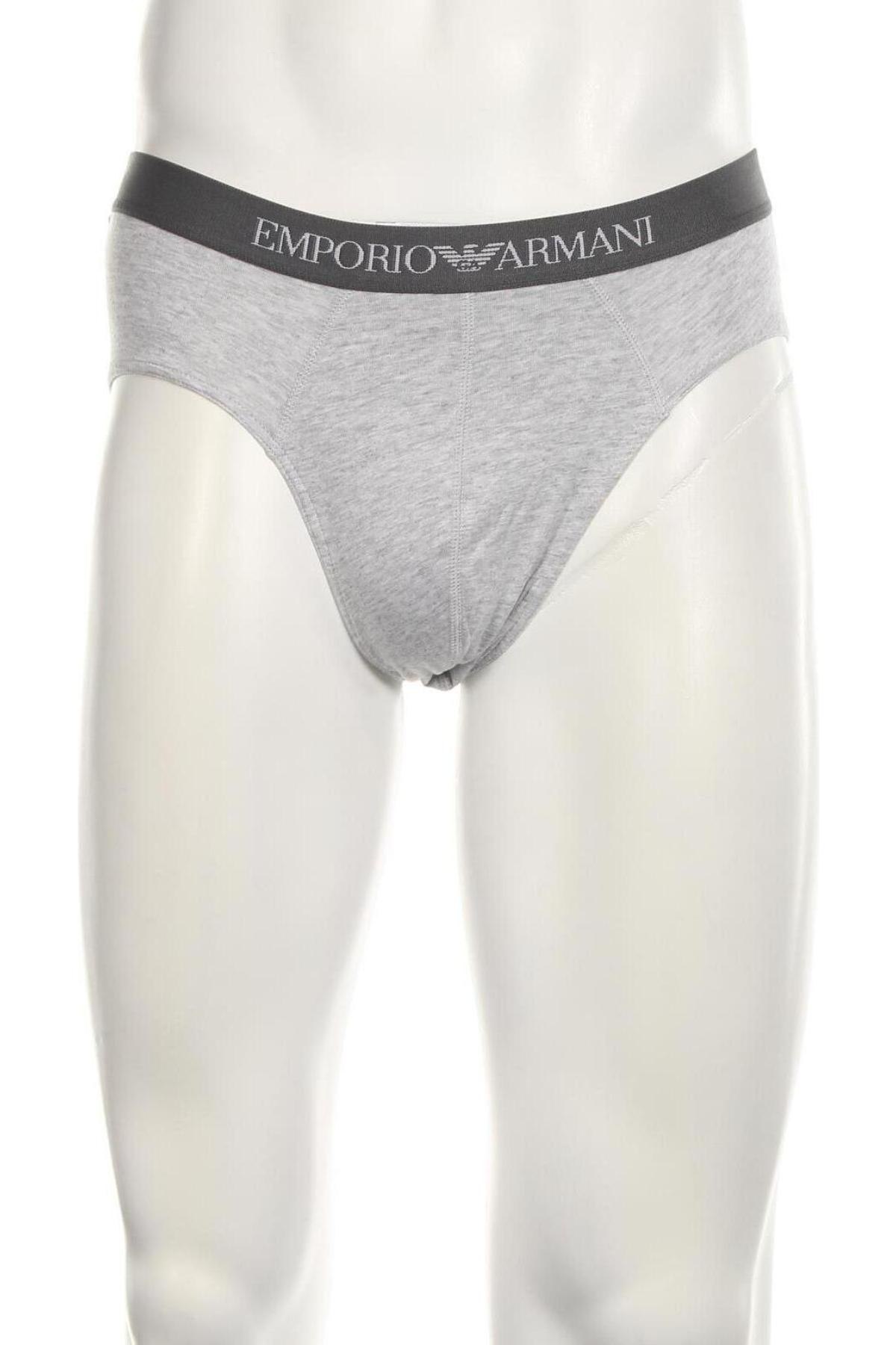 Slip Emporio Armani Underwear, Größe M, Farbe Grau, Preis 22,81 €