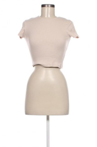 Damen Shirt Bershka, Größe S, Farbe Beige, Preis € 6,99