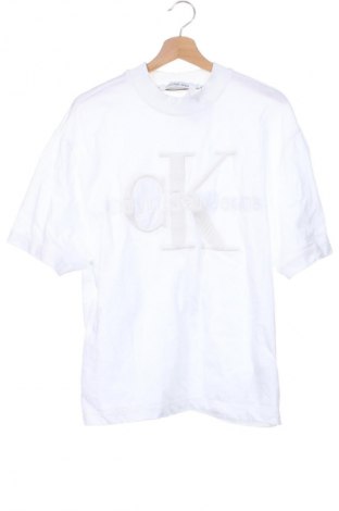 Bluză de femei Calvin Klein Jeans, Mărime S, Culoare Alb, Preț 376,99 Lei