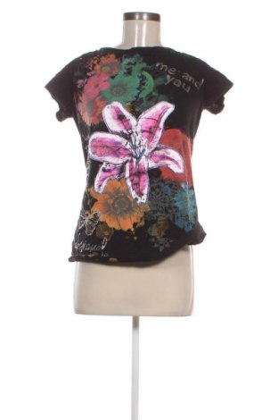 Damen Shirt Desigual, Größe M, Farbe Mehrfarbig, Preis € 20,97