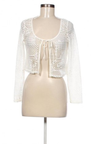 Cardigan de damă H&M Divided, Mărime M, Culoare Alb, Preț 32,99 Lei