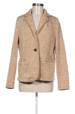 Damen Strickjacke Lands' End, Größe L, Farbe Beige, Preis 20,99 €