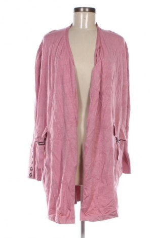 Damen Strickjacke Rockmans, Größe XXL, Farbe Rosa, Preis 28,99 €