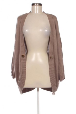 Damen Strickjacke Sheego, Größe 3XL, Farbe Beige, Preis 21,00 €