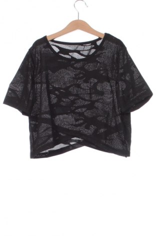 Γυναικείο t-shirt SHEIN, Μέγεθος XS, Χρώμα Μαύρο, Τιμή 8,70 €