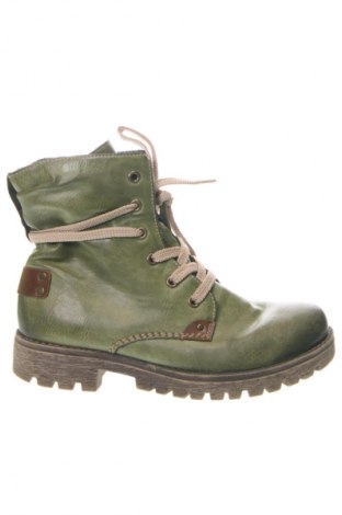 Botine de damă Rieker, Mărime 35, Culoare Verde, Preț 113,99 Lei