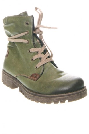 Botine de damă Rieker, Mărime 35, Culoare Verde, Preț 113,99 Lei