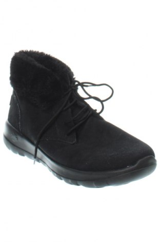 Damskie botki Skechers, Rozmiar 40, Kolor Czarny, Cena 245,99 zł