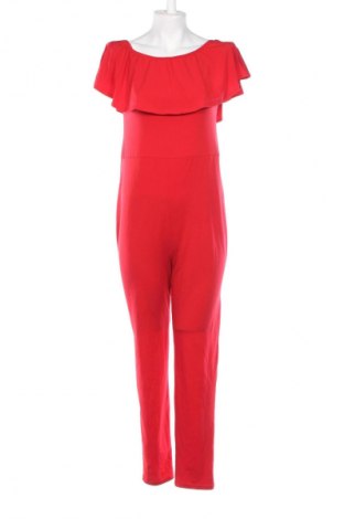 Langer Damen-Overall Boohoo, Größe M, Farbe Rot, Preis € 11,99